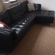 This magnificent grey leather corner sofa ricardo corner sofa will give that stylist look to any room with its trendy modern looks and outstanding comfort. Large Black Leather Corner Sofa Village