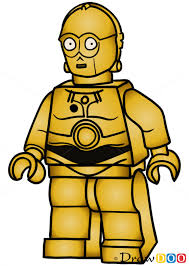 How To Draw C 3po Lego Starwars Lego Tattoo Lego Figures Star Wars
