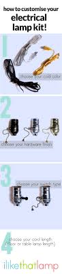 Lamp Wiring Kit Antique Brass Brown Diy Table Lamp Do It Yourself Decorating Diy Lamp