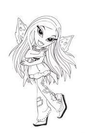 Bratz Butterfly Coloring Pages Cute Coloring Pages Fairy Coloring Pages