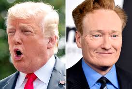Conan O'Brien joked about Trump not being invited to McCain's funeral, but  suggested an alternative