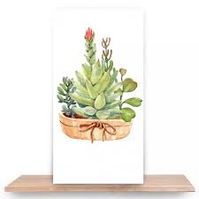 Setelah kertas dibentuk menjadi model kerucut, lengkapilah model pohon natal mini dari kertas itu menggunakan hiasan dan pernak pernik. Jual Hiasan Dinding Dekorasi Rumah Lucu Wall Decoration Unik Cactus Ctc1 Nusajaya Watch