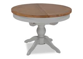 Complete your extending dining table with our range of dining chairs, folding chairs, stools and benches. Oak Extendable Round Dining Table Hudson Ez Living Furniture