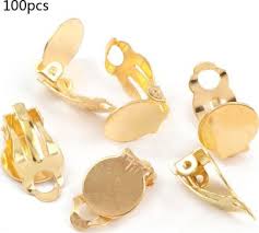 Again, super cheap and easy to make. 100pcs Flat Round Glue On Tray Diy Clip On Earrings Non Piercing Jewelry Finding Buy 100pcs Flat Round Glue On Tray Diy Clip On Earrings Non Piercing Jewelry Finding In Tashkent And Uzbekistan Prices Reviews