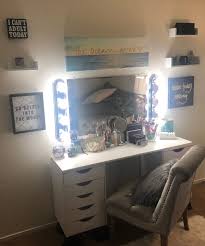 My Diy Vanity Used Products From Michaels Home Depot Lowe S Amazon And Ross Diy Vanity Ikeadupe Vanitymirror Beaut Diy Vanity Vanity Vanity Mirror