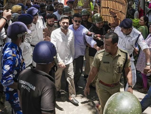 TMC MP Abhishek Banerjee submits voice sample in West Bengal poll campaign speech investigation  