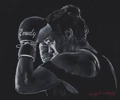 This is the new ebay. Ronda Rousey Drawing By Kenneth Williams
