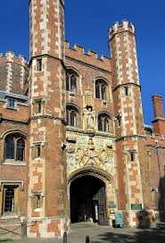 St Johns Cambridge Gatehouse St Johns College St John Cambridge