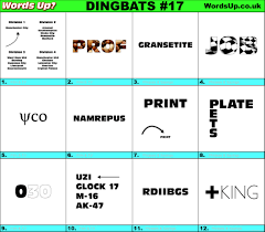 Dingbats daily puzzle ios june 19 2021 answers. Dingbats Quiz 17 Find The Answers To Over 700 Dingbats Words Up Games