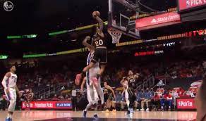 Embiid jumped over and through him for a monster dunk. Ploptqbtcig48m
