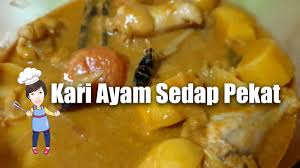 Panaskan minyak dan tumis bahan tumis hingg harum. Kari Ayam Sedap Pekat Youtube