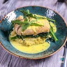 Smoked Haddock And Creamy Mustard Sauce - Pinch Of Nom