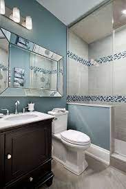 Here are the best gray bathroom ideas to implement in your bathroom and give your bath place a give a complete look to the bathroom with the light blue vase and bathroom accessories. Loading Small Bathroom Makeover Bathroom Remodel Master Bathrooms Remodel