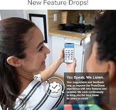 Amazon.com : Simply Smart Home PhotoShare 10" Smart Digital Picture Frame  in Cloud White, Send Pics from Phone to Frames, 8 GB, Holds 5,000+ Photos,  HD Touchscreen, Easy Setup, No Fees : Electronics