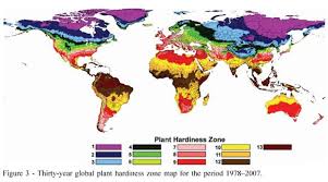 Temperate Climate Permaculture Plant Hardiness Zones Maps
