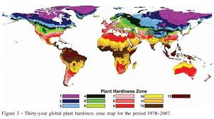 temperate climate permaculture plant hardiness zones maps