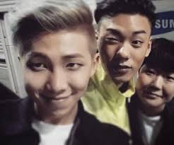 Rap Monster Iron And Some Other Guy Girl Can T Tell Iron Rapper Rap Monster Bts Rap Monster