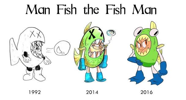 Manfish the Fish Man | Mighty Magiswords Wiki | Fandom