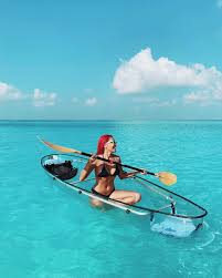 Glass Bottom Kayaks Are One Of Guest Most Favorite From The Many Nonmotorised Watersports Options Available On Th Travel Pictures Visit Maldives Water Pictures