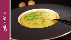 Kartoffelsuppe Puriert Youtube Kartoffelsuppe Lebensmittel Essen Suppe