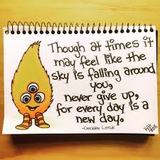 You'll have a nutritious dinner on the table in 30 minutes. Day 276 Chicken Little Quote An Antisocial Artist Though At Times It May Feel Like The Sky Is Little Things Quotes Chicken Little Disney The Sky Is Falling