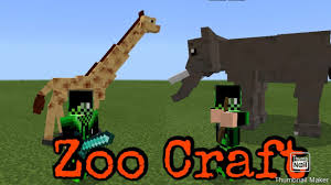 Ever want to play zoo tycoon or planet zoo in minecraft? Minecraft Zoo Craft Parte 1 Meus Mods Youtube
