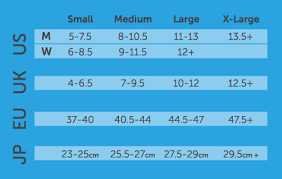 injinji sock size chart irunfar com