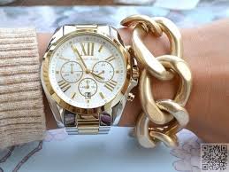 Michael Kors Chunky Gold Watch Handbags Michael Kors Womens Watches Michael Kors