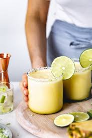 Pineapple Margaritas Rezept Margarita Rezept Rezepte Lebensmittel Essen
