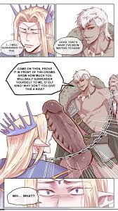 RBrichang]【DARK STORY】THE MERCENARY AND THE ELF KING [Eng] - Gay Manga | HD  Porn Comics