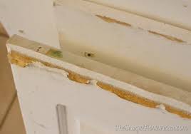 How To Re Paint Your Yucky White Cabinets The Frugal Homemaker