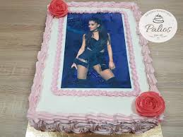 Ariana grande is having a happy birthday. Cake Toppers Home Garden Waffle Ariana Grande Decoration Cake Ostia Or Sugar