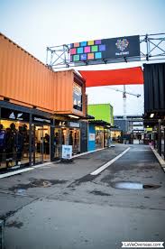 New Zealand South Island Christchurch Restart Mall Container Buildings New Zealand South Island Christchurch