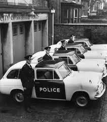 Black And White Police Car Uk Sheffield City Police Panda Cars Outside Woodseats Police Station British Police Cars Old Police Cars Police