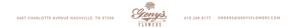 Jun 21, 2021 / 06:22 pm edt. Geny S Flowers Nashville Tn Florist Saying It With Flowers Since 1868