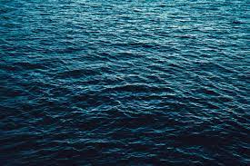 Moon rising above the blue sea. Calm Sea Wallpaper Free Stock Photo Picjumbo