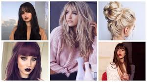 There are best hairstyle for long hair. Bangs Hairstyles For Long Hair 2019 Hairstyles 2019 New Haircuts And Hair Colors