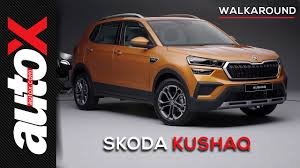 No panoramic sunroof like the creta. New Skoda Kushaq Walk Around Autox Youtube