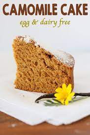 Camomile Cake No Eggs No Dairy No Butter Buona Pappa Recipe Baking Sweets Easy No Bake Desserts Baby Food Recipes