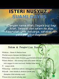 Namun, seseorang isteri tidak lagi dianggap nusyuz jika dia bertaubat dan kembali mentaati suaminya. Isteri Nusyuz