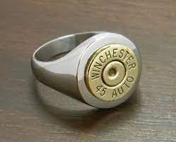 Bullet Wedding Ring Bullet Ring Rings For Men Mens Jewelry