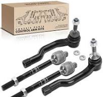 4Pcs Inner & Outer Tie Rod End for Ford Edge 15-21 Fusion Lincoln MKZ 13-20  MKX