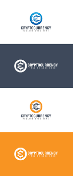 Popular logotypes include lettermark logos and symbols that closely resemble world currency symbols, with circle logos appearing often. Cryptocurrency Logo Design On Behance