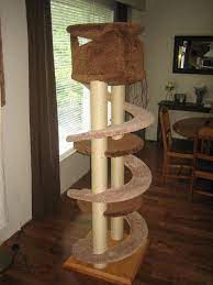 The Corkscrew Cloud Nine Cat Trees Diy Cat Tree Cat Tree Designs Cat Tree