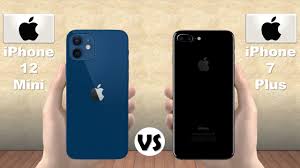 Where these two differ in terms of design other than size, is the iphone 7 has a singular lens on the rear, while the iphone 7 plus has a dual camera setup. Iphone 12 Mini Vs Iphone 7 Plus Youtube