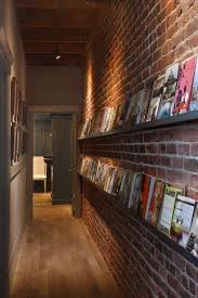 Find the perfect home furnishings at hayneedle, where you can buy online while you explore our room designs and curated looks for tips, ideas & inspiration to help you along the way. Book Shelf Home Exposed Brick Hallway Design