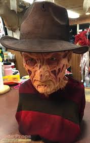 A Nightmare On Elm Street Freddy Krueger Bust Replica Movie Prop And now freddy krueger haunts your breakfast when you wake up! a nightmare on elm street freddy