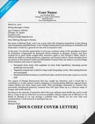 Executive sous chef cover letter sample. Executive Sous Chef Resume Samples