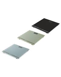 This salter scale uses bia (bio impedance analysis) technology which passes a tiny electrical impulse through the body to determine fat from lean tissue, the electrical impulse cannot be felt and is perfectly safe. Salter Digital Bathroom Scales Aldi Uk