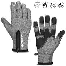Deal Cevapro Fahrradhandschuhe Warme Winterhandschuhe Leichte Sporthandschuhe Touchscreen Handschuhe Unisex Atmungsaktive Radhandschuhe 7 50 In 2020 Gloves Fashion